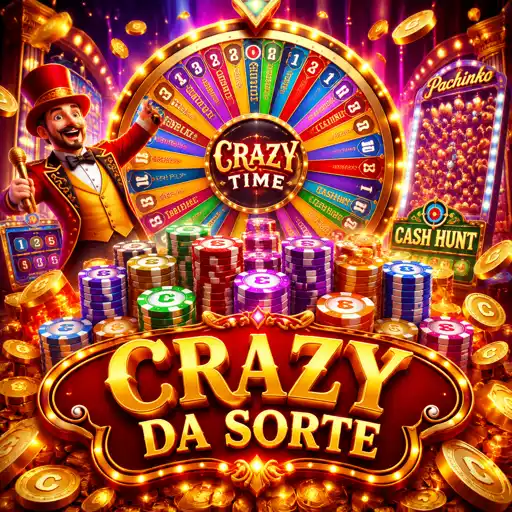 Roda gigante colorida de game show pronta para girar